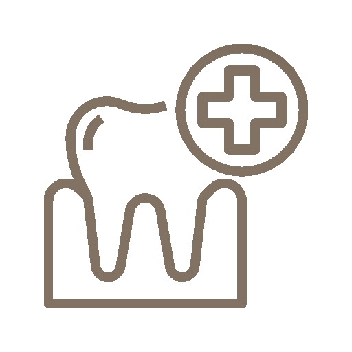shiny tooth icon | scaling & polishing | The Garden Dental